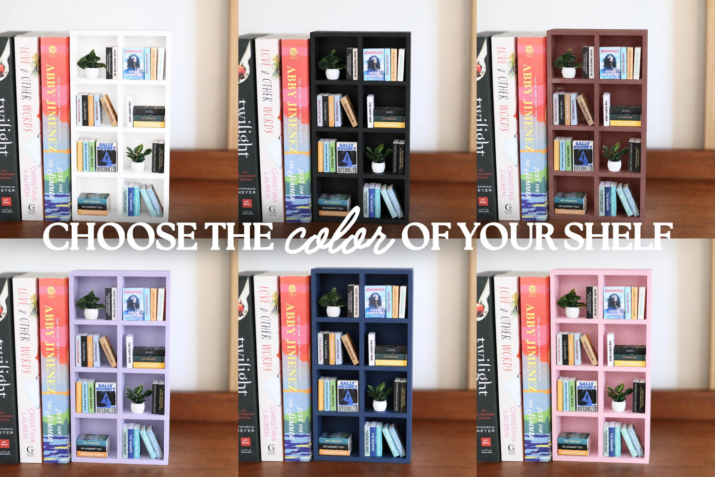 Fiction Mini Bookshelf Bundle