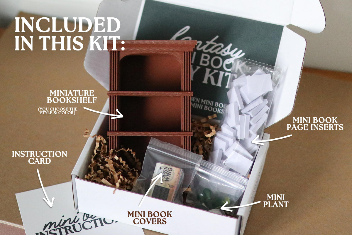 DIY Fantasy Mini Book Kit