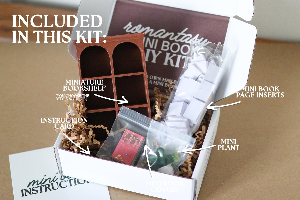 DIY Romantasy Mini Book Kit