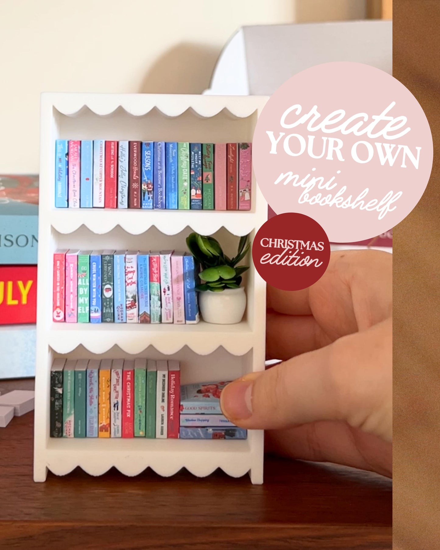 DIY Christmas Mini Book Kit