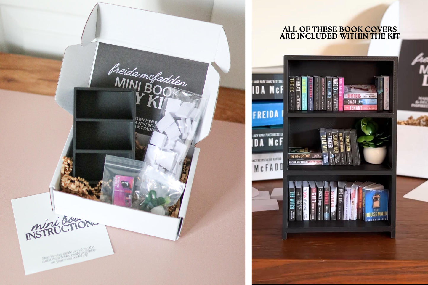 DIY Freida McFadden Mini Book Kit