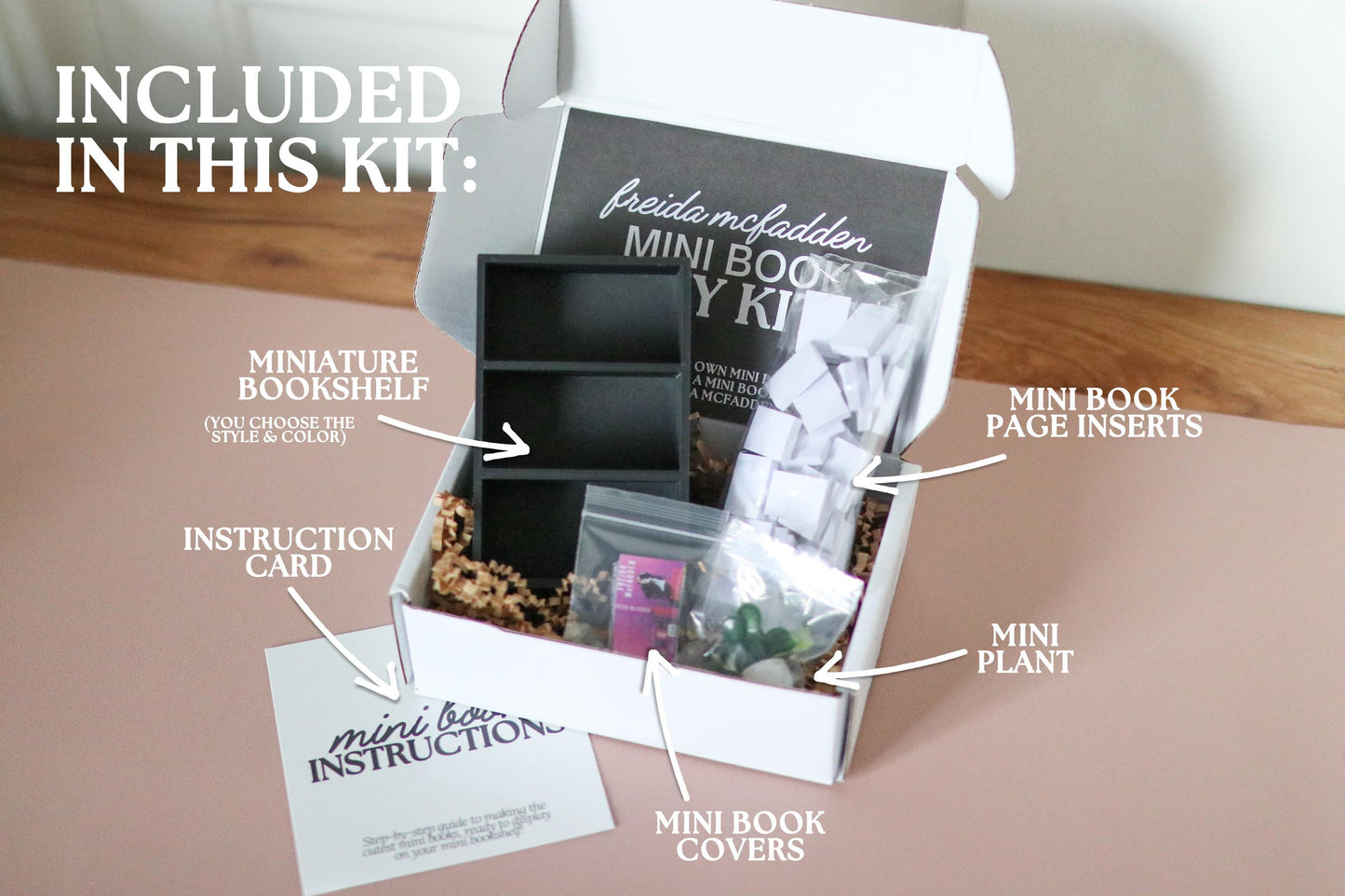 DIY Freida McFadden Mini Book Kit