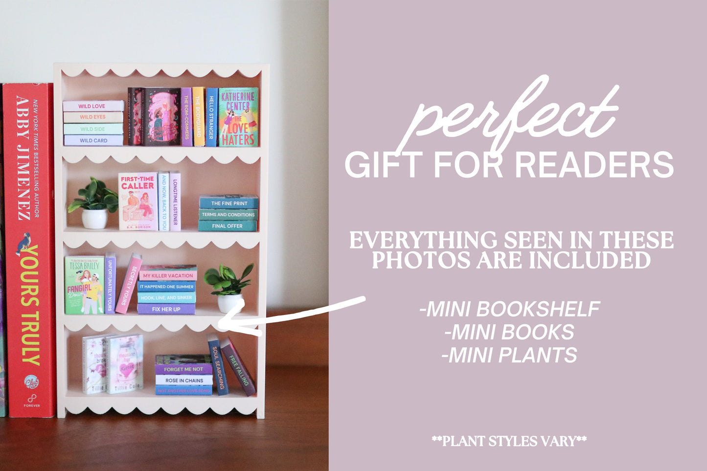 Cute Mini Bookshelf Bundle