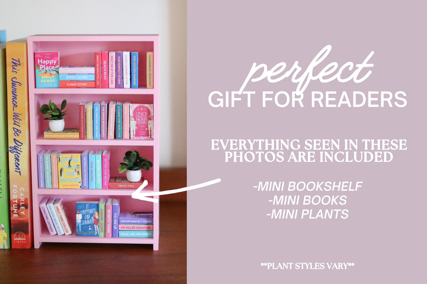 Colorful Mini Bookshelf Bundle
