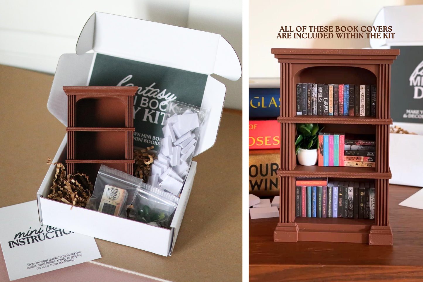 DIY Fantasy Mini Book Kit