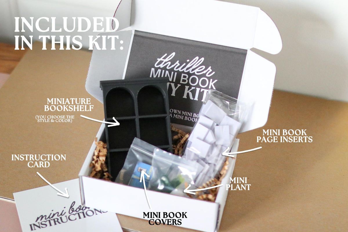 DIY Thriller Mini Book Kit