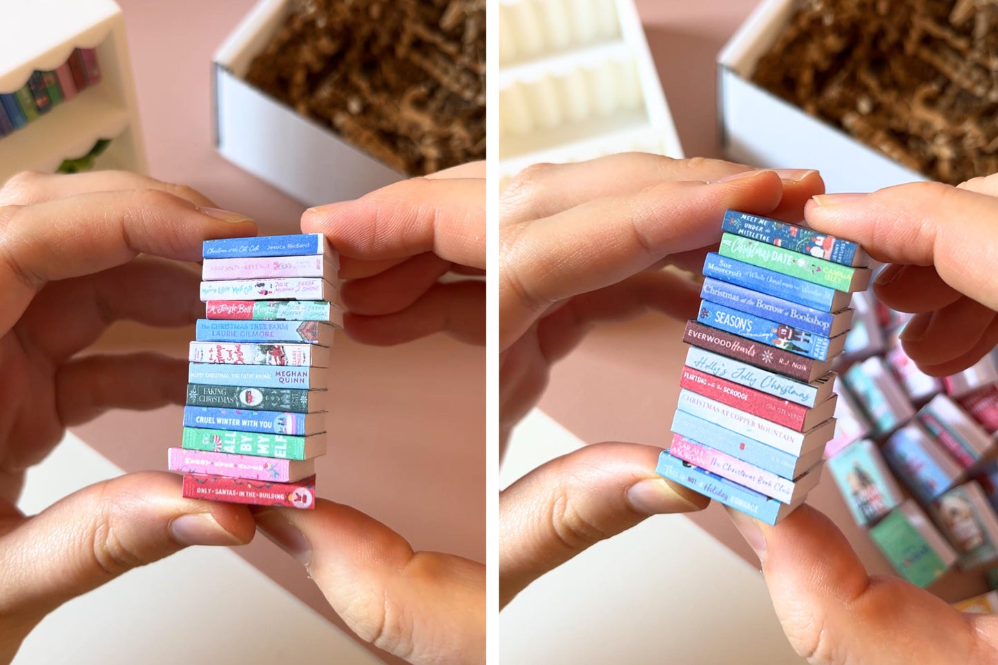 DIY Christmas Mini Book Kit