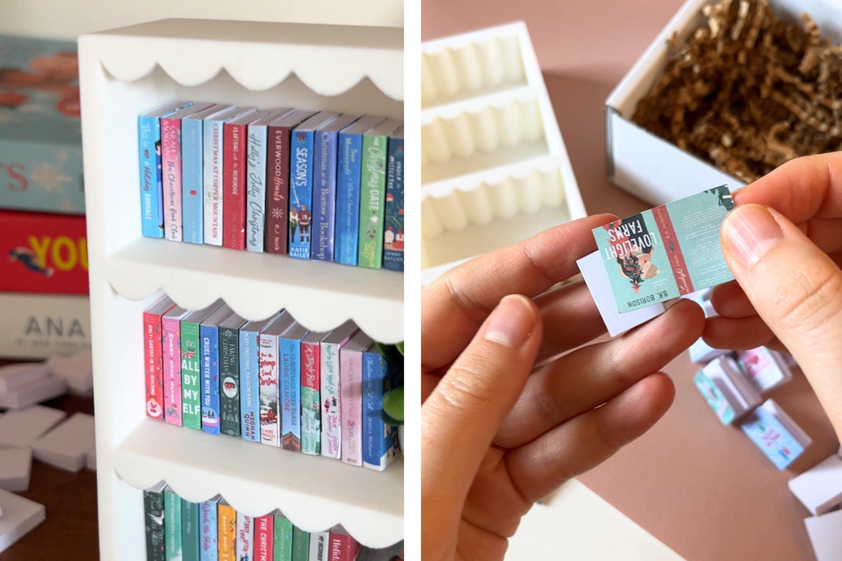 DIY Christmas Mini Book Kit