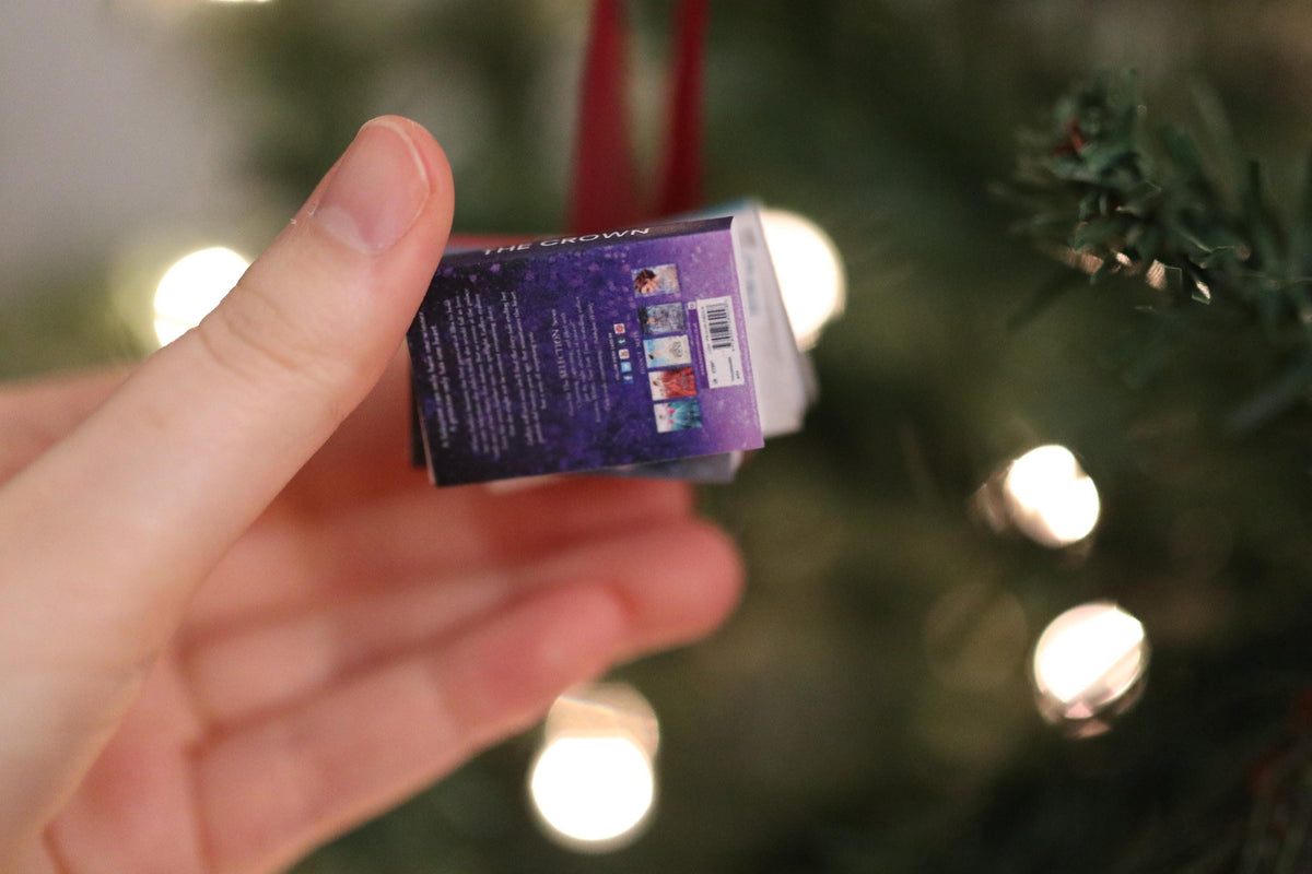 The Selection Mini Book Stack Ornament