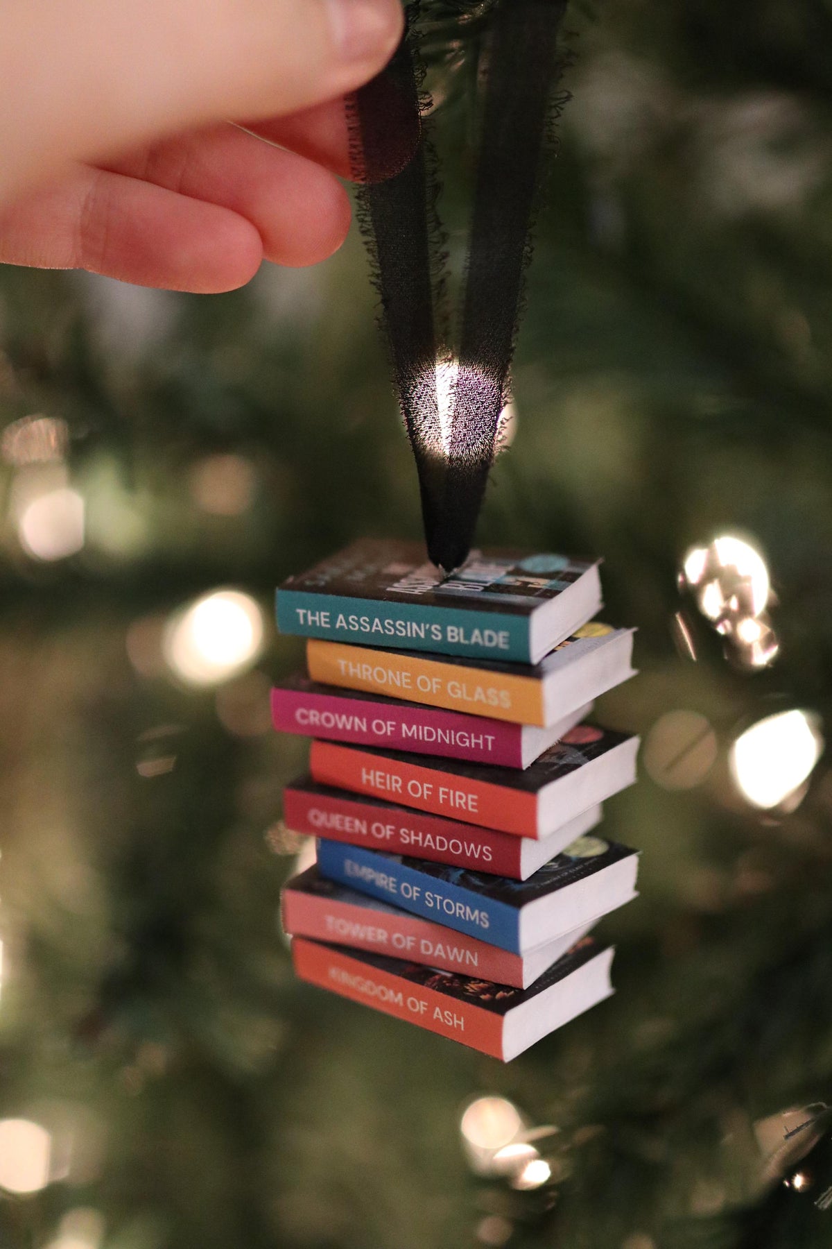 TOG Mini Book Stack Ornament
