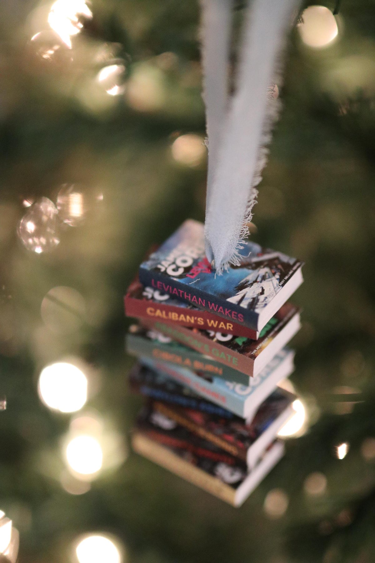 The Expanse Mini Book Stack Ornament