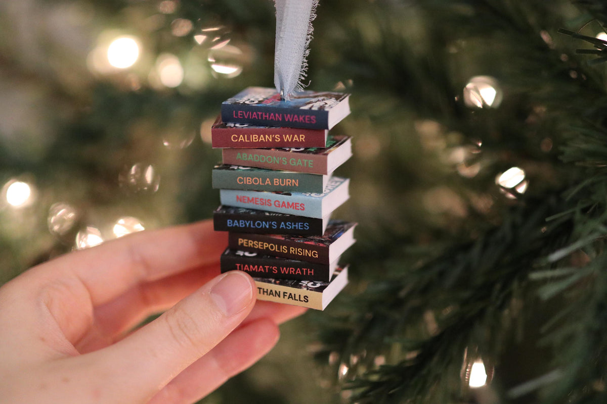 The Expanse Mini Book Stack Ornament