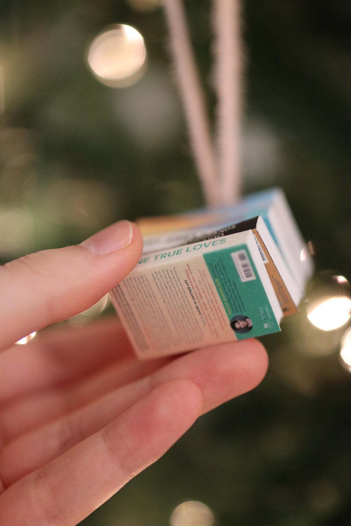 Taylor Jenkins Reid Mini Book Stack Ornament