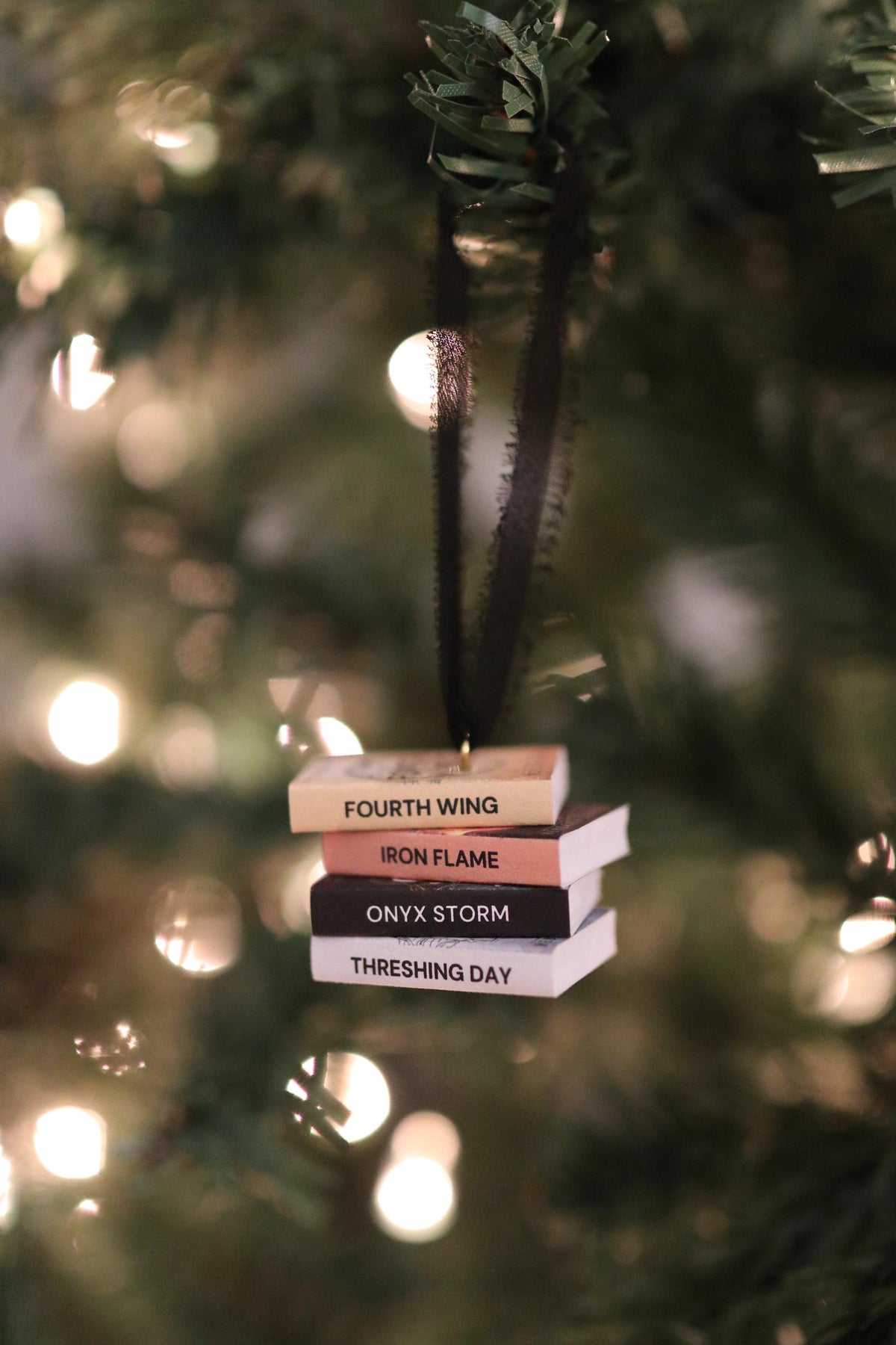 Empyrean Series Mini Book Stack Ornament
