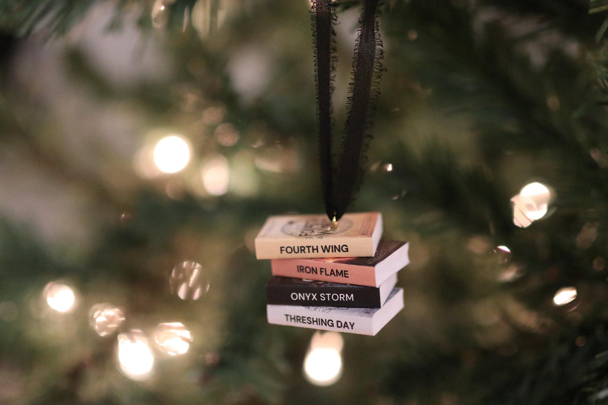 Empyrean Series Mini Book Stack Ornament