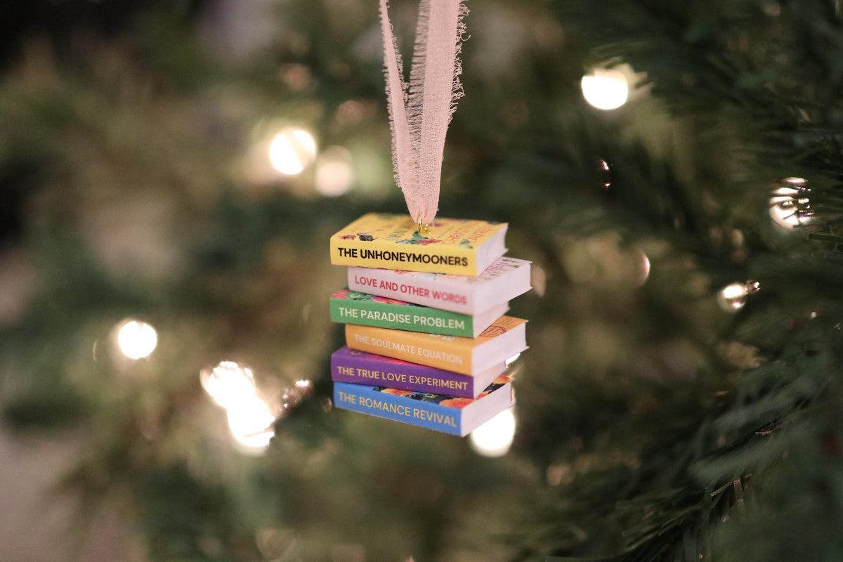 Christina Lauren Mini Book Stack Ornament