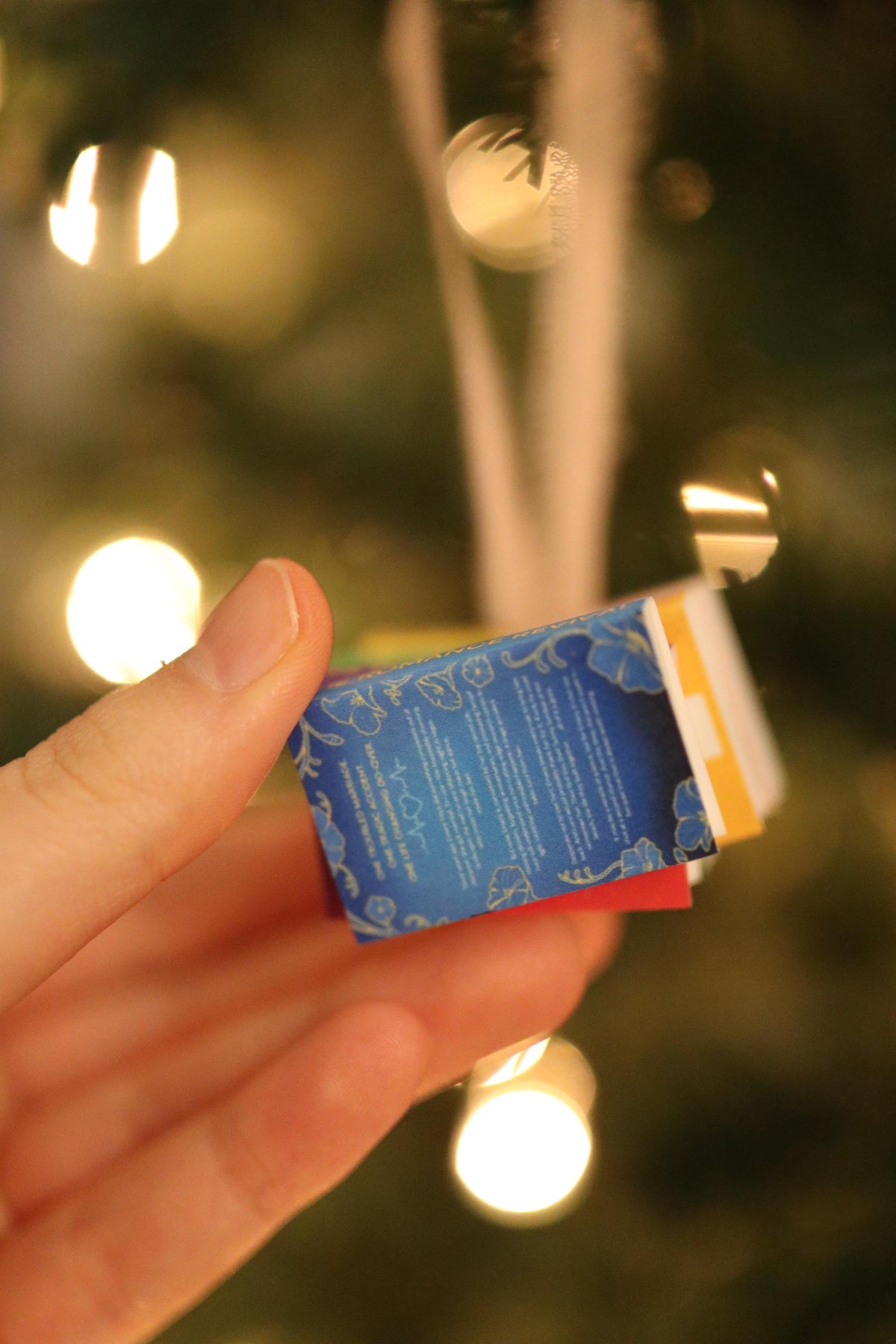 Christina Lauren Mini Book Stack Ornament