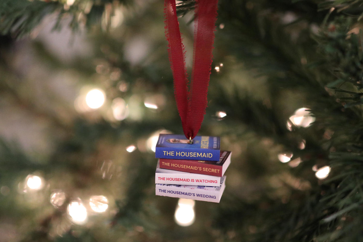The Housemaid Mini Book Stack Ornament