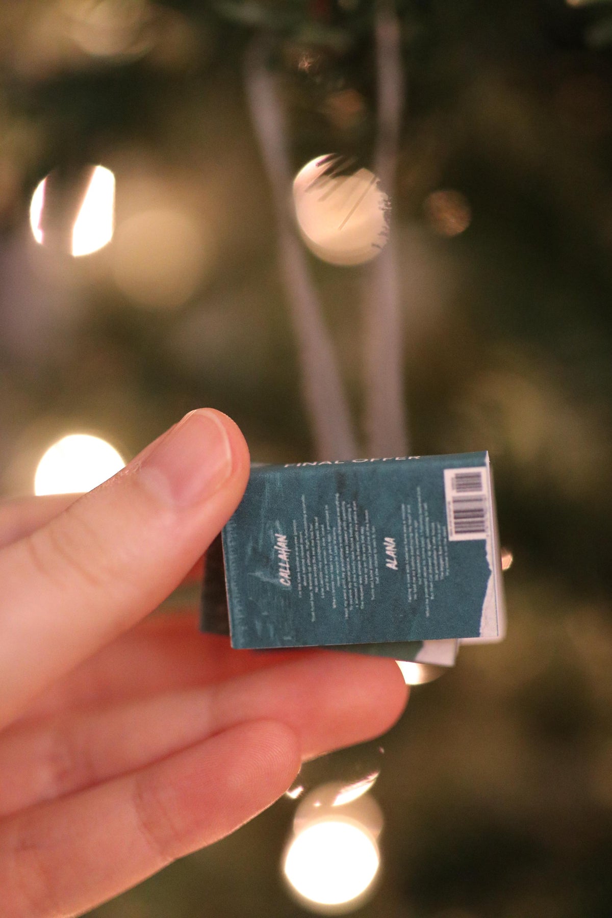 Dreamland Billionaires Mini Book Stack Ornament