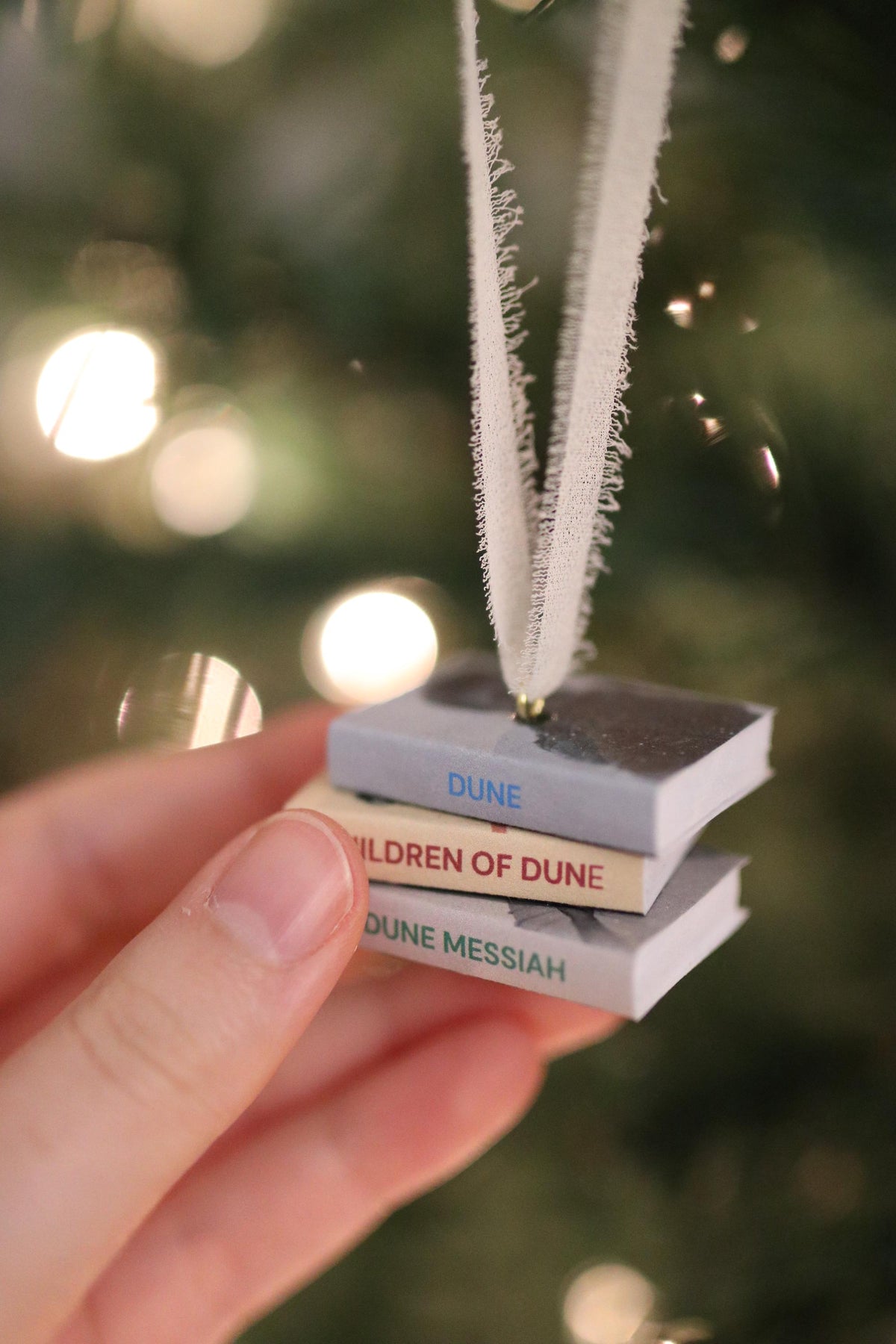 Dune Mini Book Stack Ornament