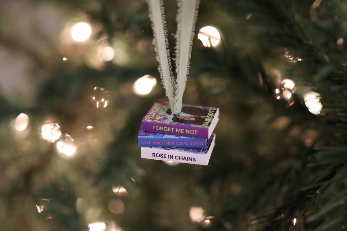 Julie Soto Mini Book Stack Ornament