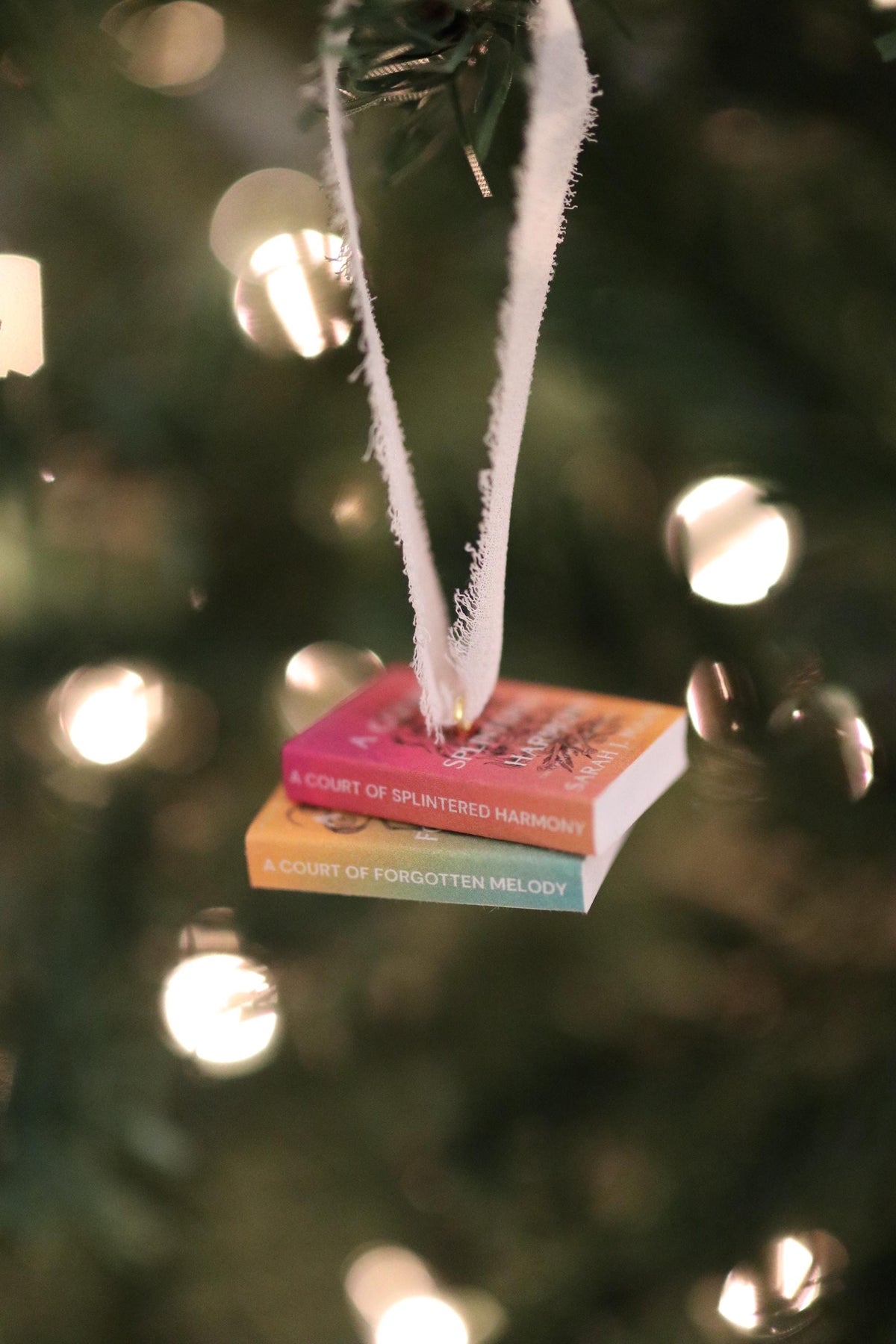 ACOTAR Mini Book Stack Ornament