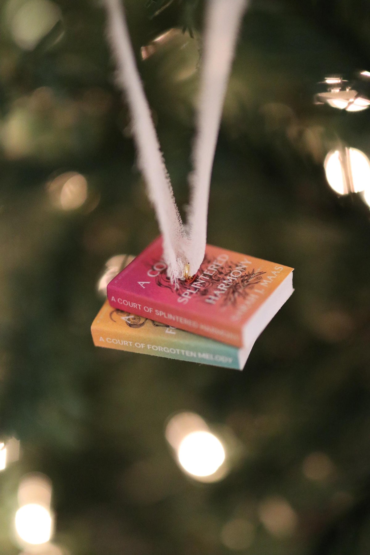 ACOTAR Mini Book Stack Ornament