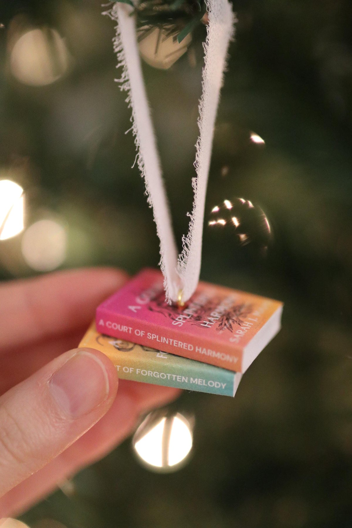 ACOTAR Mini Book Stack Ornament