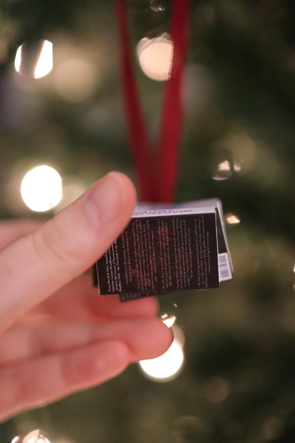 The Serpent and the Wings of Night Mini Book Stack Ornament