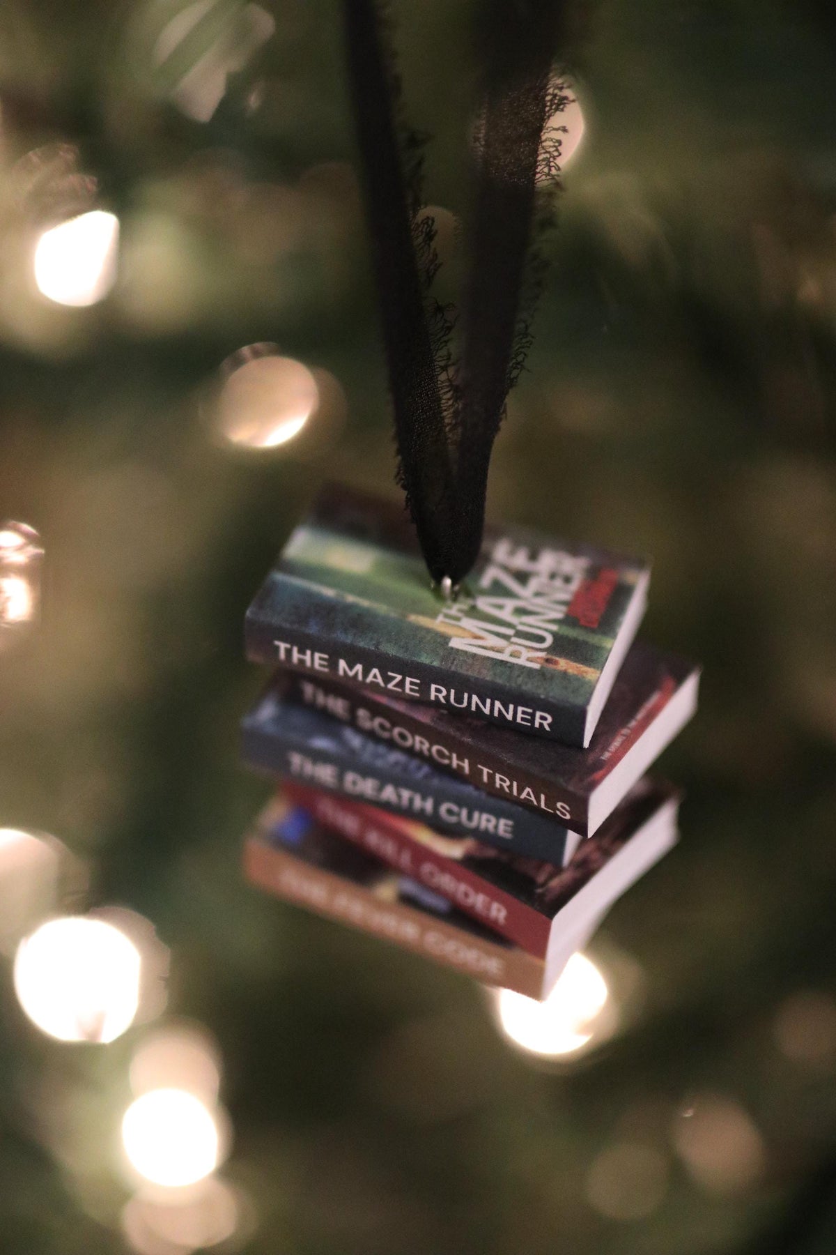 The Maze Runner Mini Book Stack Ornament