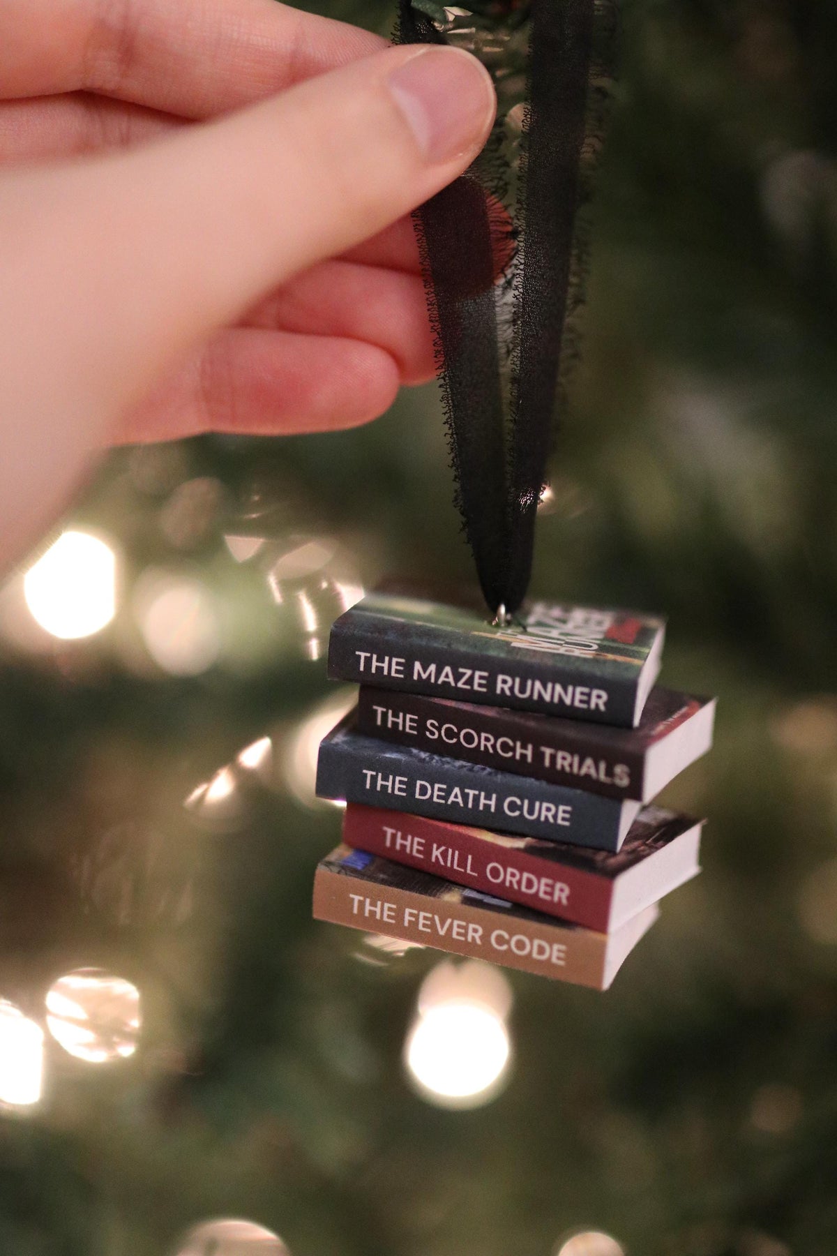 The Maze Runner Mini Book Stack Ornament