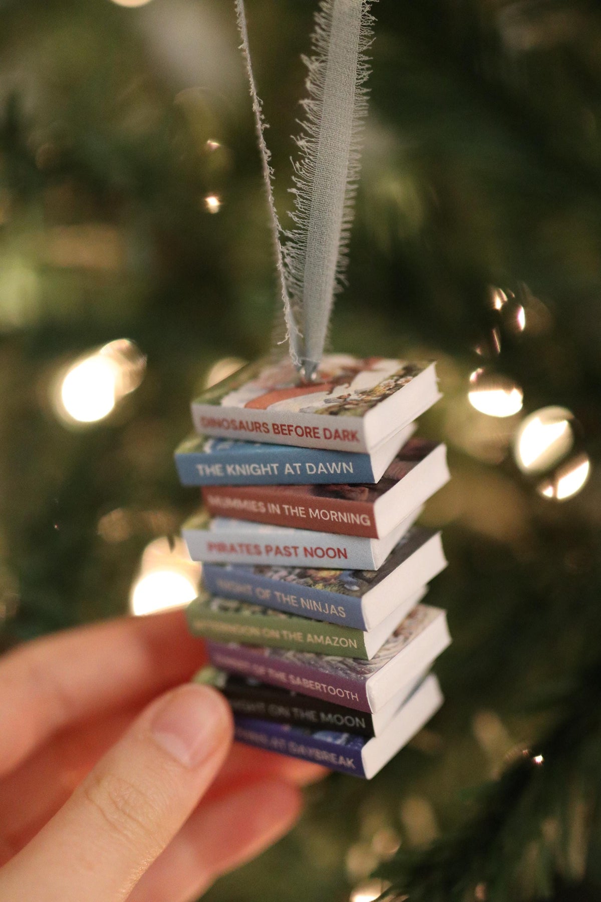 Magic Tree House Mini Book Stack Ornament