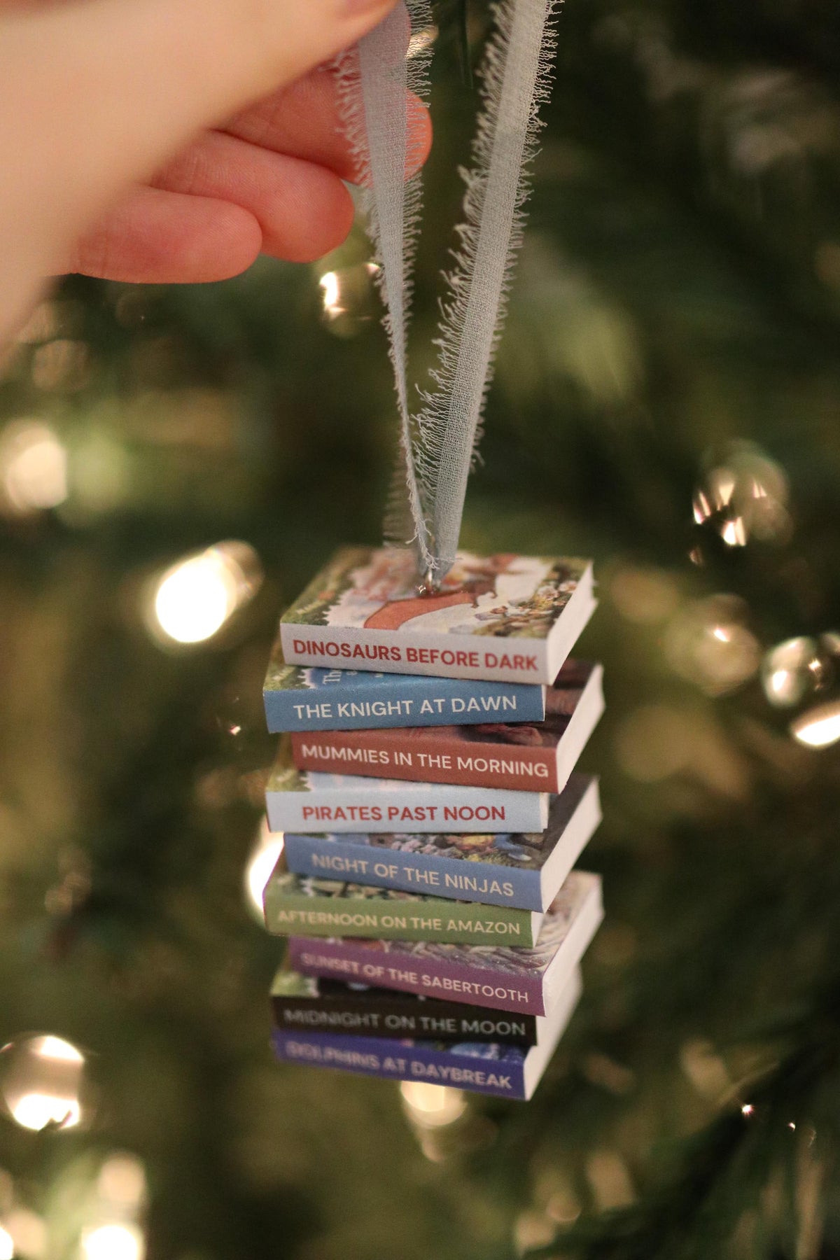 Magic Tree House Mini Book Stack Ornament