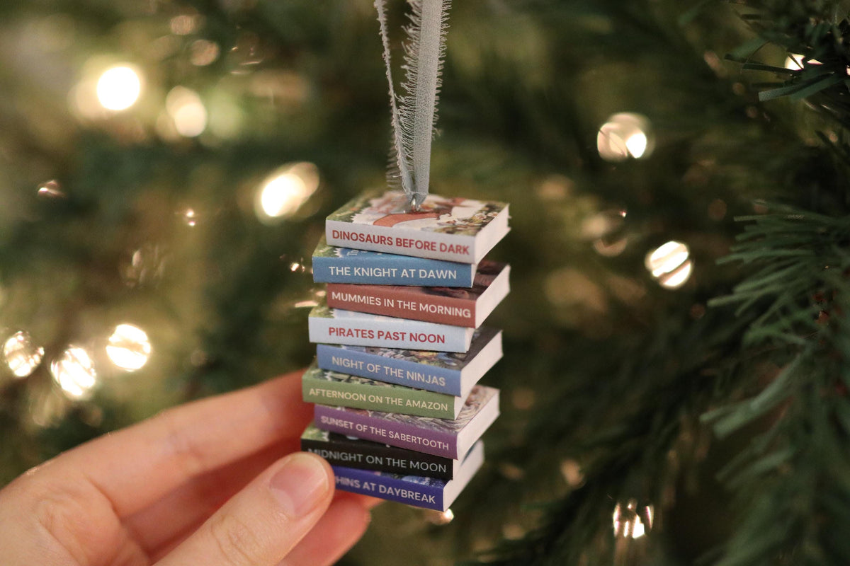 Magic Tree House Mini Book Stack Ornament
