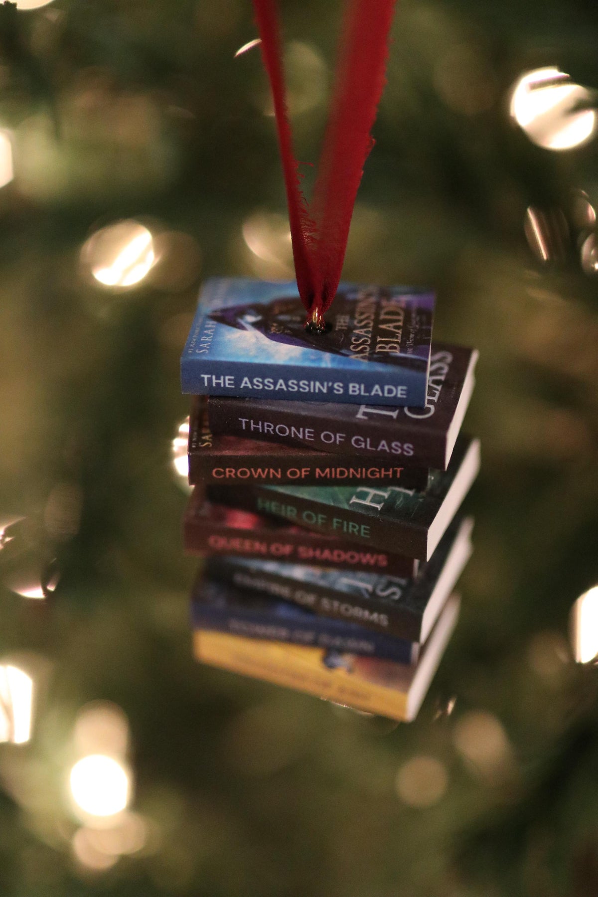 TOG Mini Book Stack Ornament