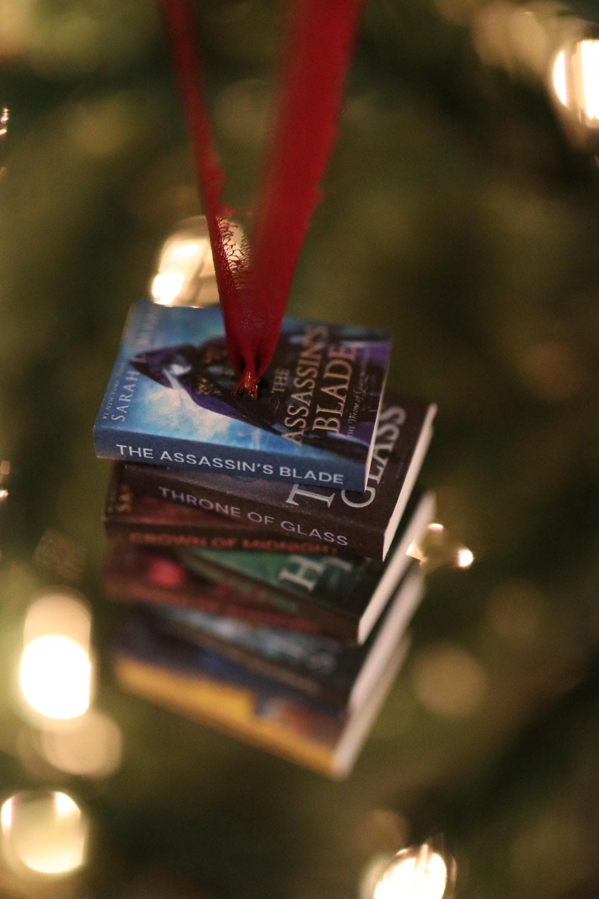 TOG Mini Book Stack Ornament