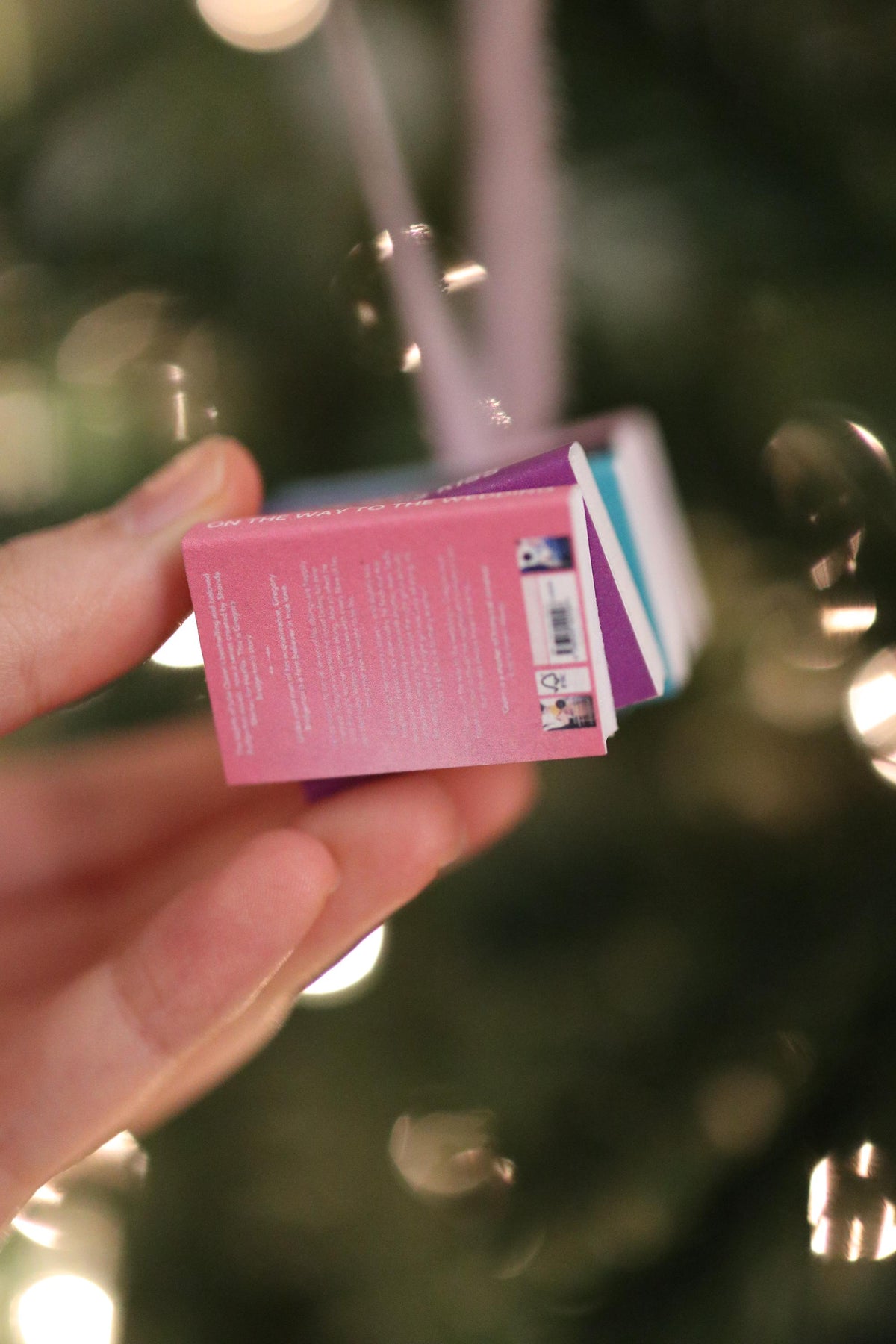 Bridgerton Mini Book Stack Ornament