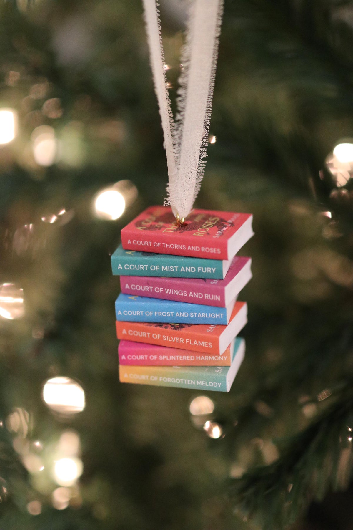 ACOTAR (full series) Mini Book Stack Ornament