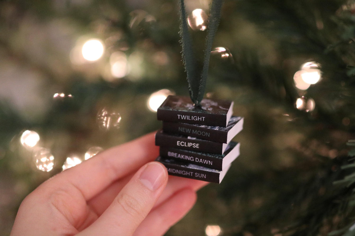 Twilight Mini Book Stack Ornament