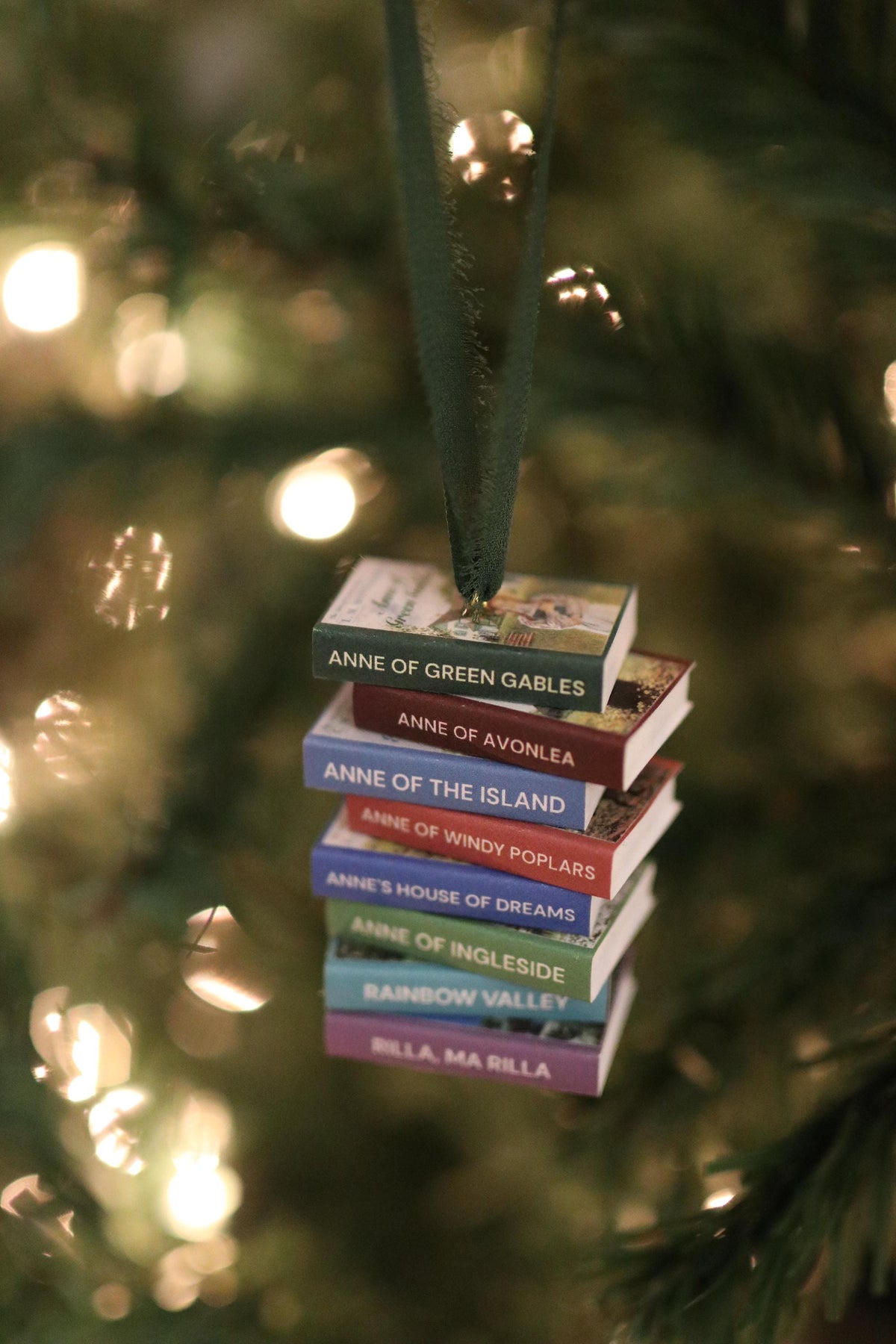 Anne of Green Gables Mini Book Stack Ornament