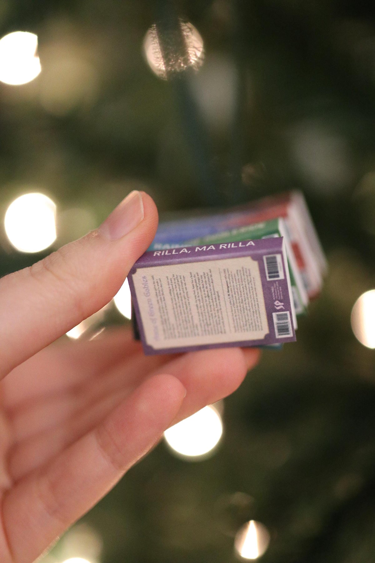 Anne of Green Gables Mini Book Stack Ornament