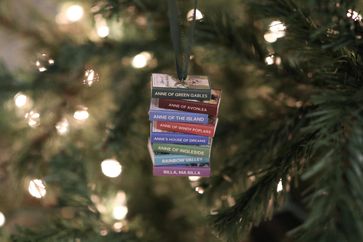 Anne of Green Gables Mini Book Stack Ornament