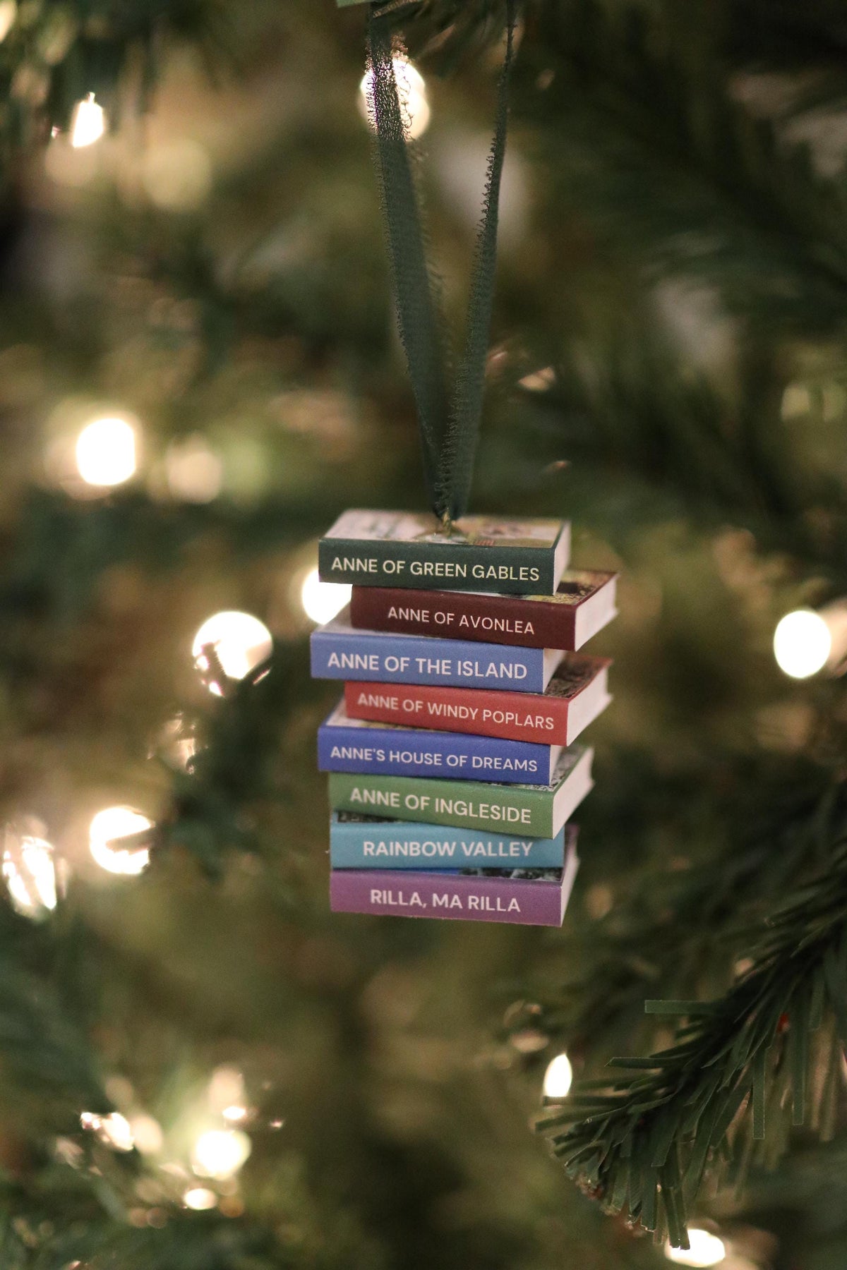 Anne of Green Gables Mini Book Stack Ornament