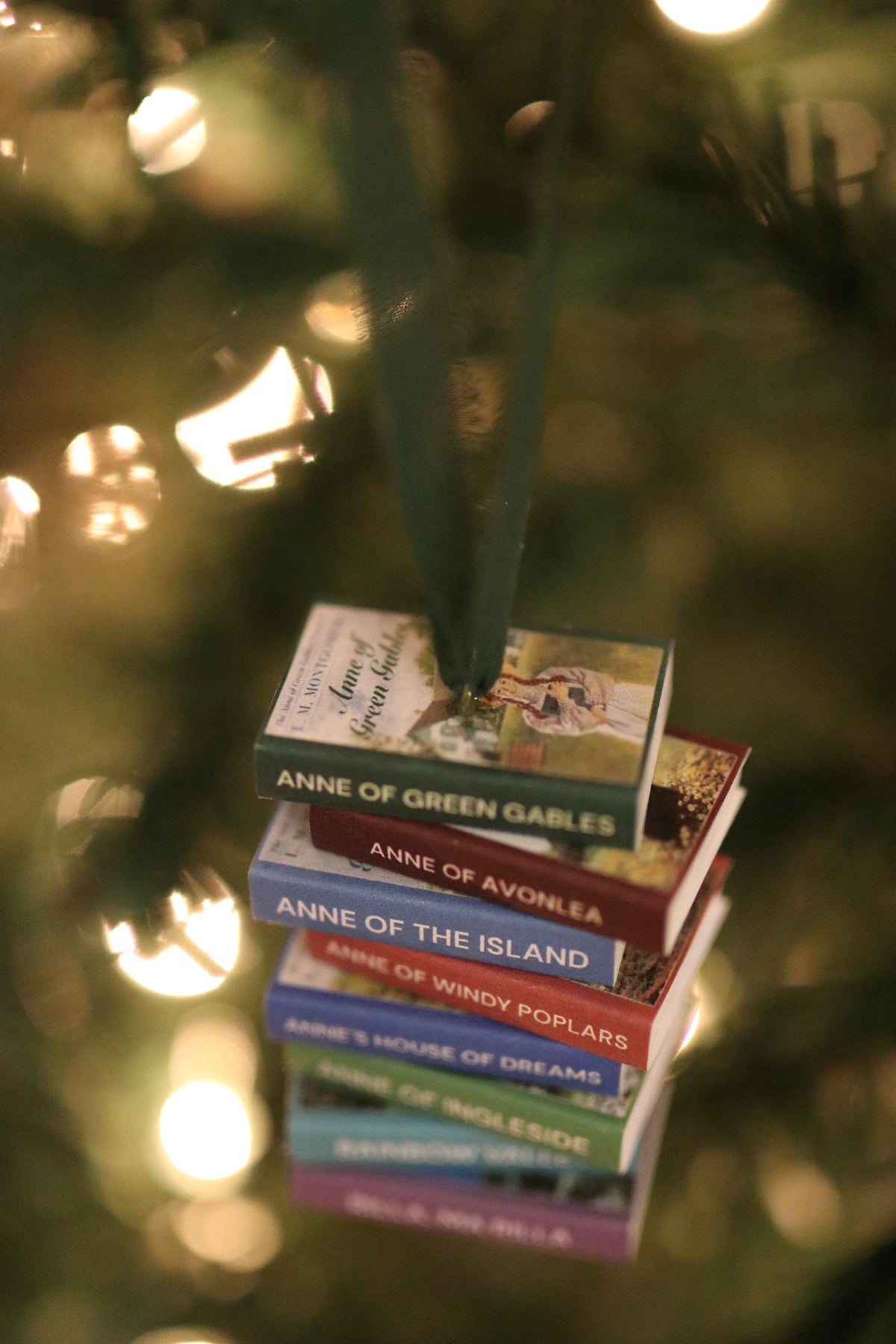 Anne of Green Gables Mini Book Stack Ornament