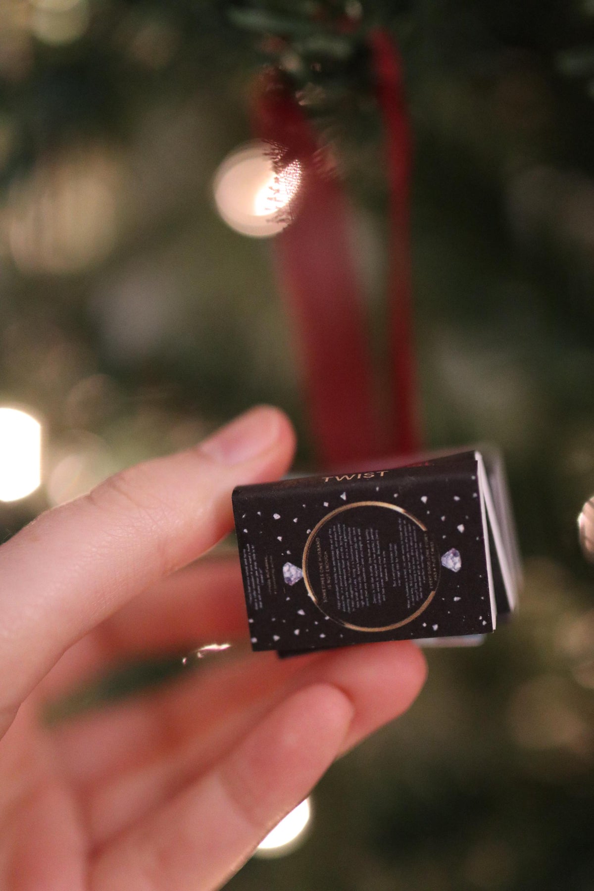 Alice Feeney Mini Book Stack Ornament