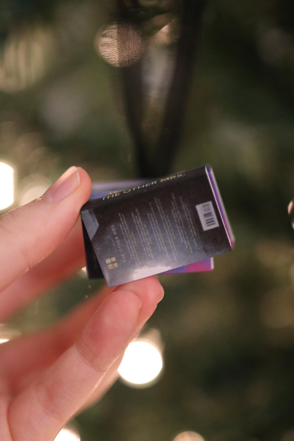 Mary Kubica Mini Book Stack Ornament