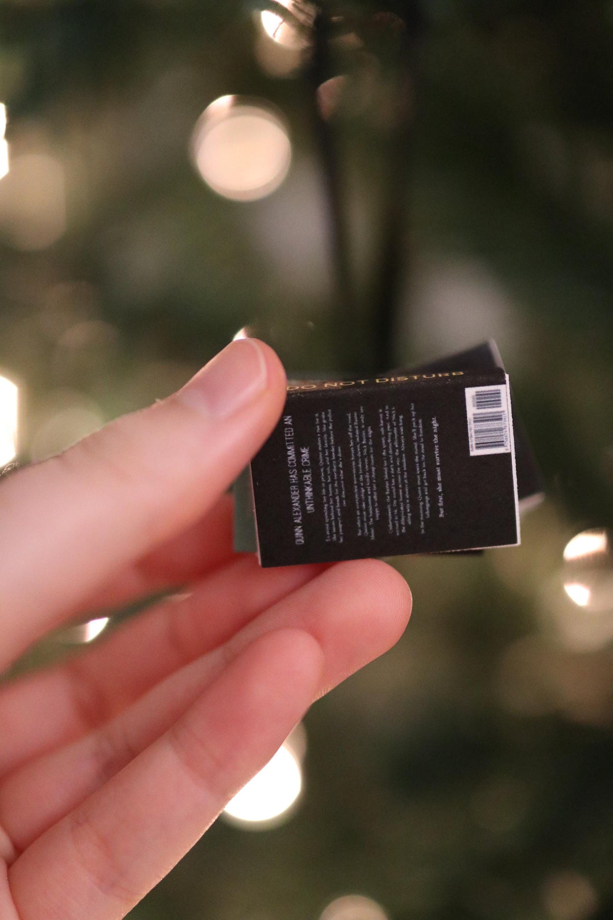 Freida McFadden Mini Book Stack Ornament