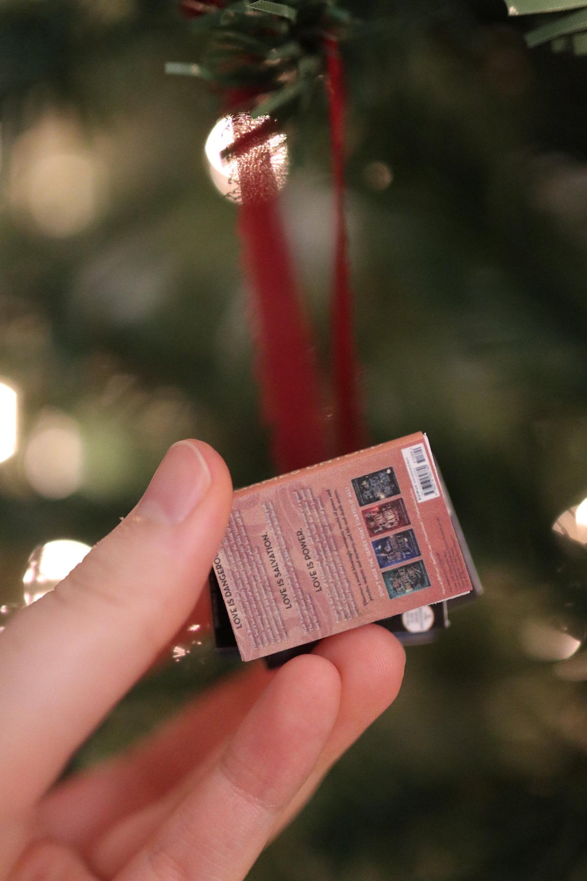 The Inheritance Games Mini Book Stack Ornament