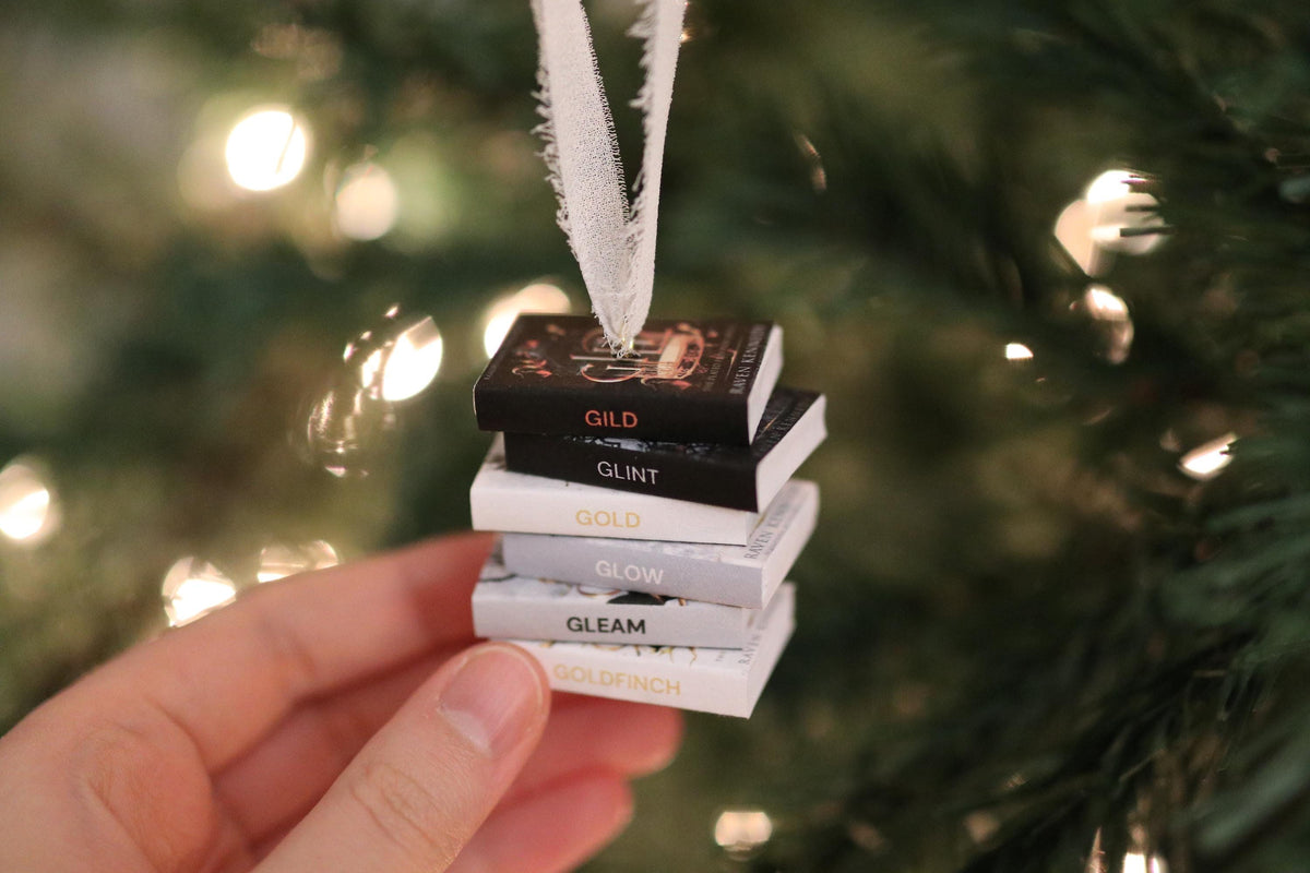 Gild Mini Book Stack Ornament