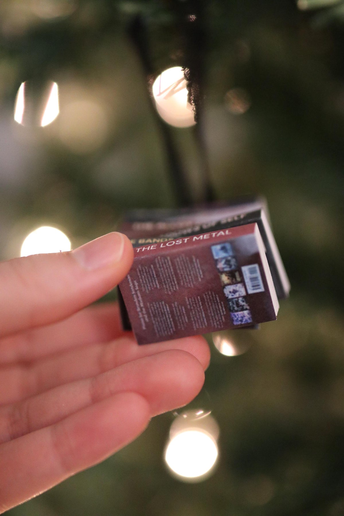 Mistborn Mini Book Stack Ornament